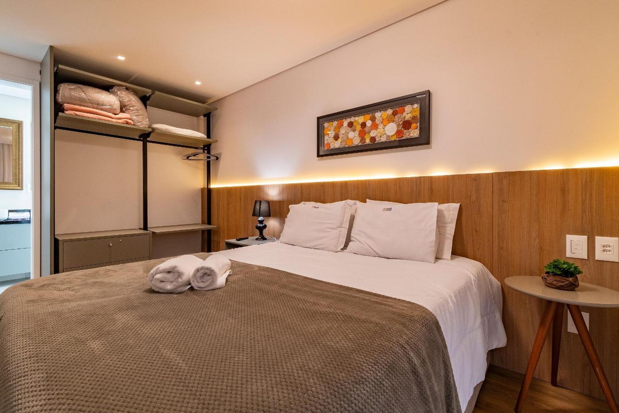 Rosa Apartamento Bav 101 Gramado Esterno foto