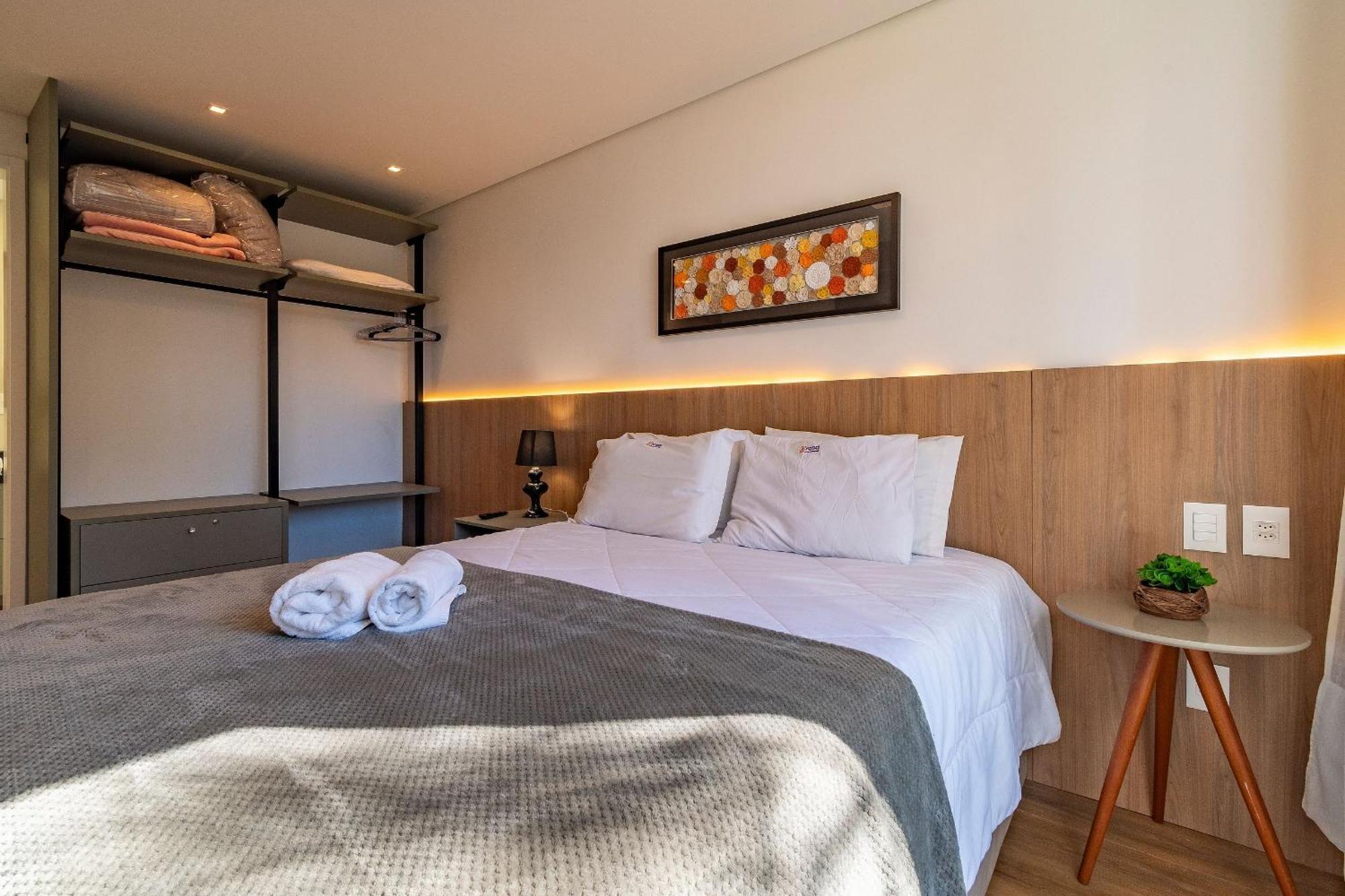 Rosa Apartamento Bav 101 Gramado Esterno foto